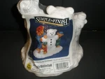New Wee Crafts Accents Unlimited #64028 Bears & Snowman. Fixed Price $49.99.