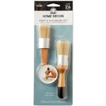 Folkart Home Decor Paint & Wax Brush SET-1-1/8" Width HDC34909. Fixed Price $23.90.