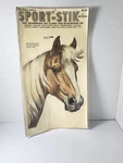 Vintage Sport Stik Colorful Horse Decal Meyercord Ephemera Weatherproof. Fixed Price $10.99.