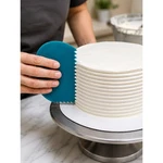 Princeton Catalyst Wedge W-02 Silicone Texture Tool Cake Comb Teal. Fixed Price $15.00.