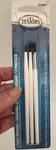 Set 3 New Testors #8706MT Paint Brushes Craft Nylon Shed Proof Flat Pointed Wide. Fixed Price $8.85.
