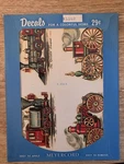Vintage Meyercord Decal X536B Steam Engine Trains Design New Old Stock. Fixed Price $30.00.