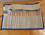 Conda Paint Brushes Set 24 Different Shapes Ergonomic Professional Wood. Fixed Price $22.40.
