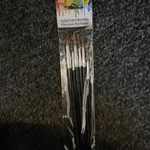 Jot 6 Small Medium Large Artist Paint Brushes Black. Fixed Price $6.00.