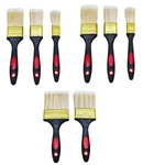 8 Pc Dual Handle House Painting Painter Art Brushes. Fixed Price $16.99.