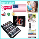 48-PIECE Non-toxic Oil Paint Set 12ML Tubes For Creative Canvas Art. Fixed Price $32.99.