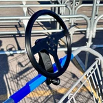 Kids Shopping Cart Steering Wheel For Handle Bar Secure Bolt On Real Hardware. Fixed Price $43.69.