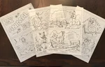 Vtg Tri Chem /artex 4086 Child-nursery Baby Animal Story Picture Book-retro. Fixed Price $24.00.