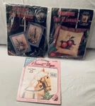 Vtg 2 Homespun Tole 'n Accents By Bernat Fence Post /apples, (1) Paint Pony Kit. Fixed Price $6.00.