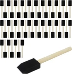 Round Stencil Brush And Small Foam Set With High Density 50PCS For.... Fixed Price $16.91.