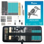 50 Pcs Professional Drawing Artist Kit Set Pencils And Sketch Charcoal & Bag. Fixed Price $25.46.