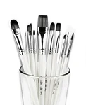 Adis&guys Professional Paint Brush Set 10 Pcs For Acrylic, Oil, Body Pain.... Fixed Price $19.33.