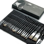 Artify 24 Pieces Professional Oil Paint Brush Set, Long Handle Hard Nylon Hair. Fixed Price $28.59.