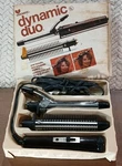 Windmere Dynamic Duo Curling Iron Brush Hair Styling Set Up 2-1 Device Vtg New. Fixed Price $15.00.