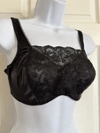 Vtg 90S Bali Silky Satin Lace Overlay Hidden Wire Cami Bra 36C Shiny Style 3356. Fixed Price $19.99.