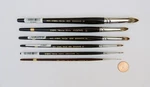 L5000 - Langnickel Royal Sable Short Handle Round 6 Piece Brush Set. Fixed Price $32.49.