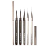 Wokoto 5PCS Liner Art Brushes For Acrylic Nails Champagne. Fixed Price $17.84.