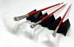 Winsor & Newton University - Lot Of 238 Fan Long Handled Brushes Vg+. Fixed Price $34.94.