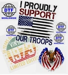Dtf Custom Gang Sheet, Print Your Design, Shirt Heat Transfer, By Foot. Fixed Price $6.00.
