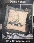 Homespun Tole 'n Accents By Bernat X16" Pillow Kit Daisy FENCE#1703-00(CS7. Fixed Price $19.99.