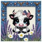 Hill Froeistung Cow Diamond Art Painting Kits For Adults,flower HF-A196. Fixed Price $15.99.