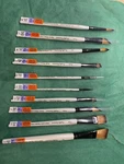 Robert Simmons Simply Paint Brushes-lot Of 10-BRAND New-no Duplicates!!!. Fixed Price $50.00.