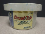 Loew Cornell Tub Holds Brushes Double Section Retired 1986. Fixed Price $9.99.