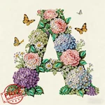 Antor Letter 5D Diamond Art Kit. Fixed Price $20.00.