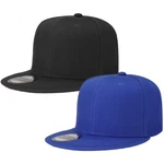 2-PACK Plain Blank Snapback Hat Cap Hip Hop Style Flat Bill Adjustable Size. Fixed Price $12.99.