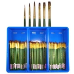 Royal & Langnickel Economy Natural Hair Round And Flat Brush Assortment 2. Fixed Price $79.95.