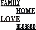 Rustic Sign For Home Decor, Decorative Wooden Cutout Word Tabletop. Fixed Price $20.95.