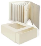 Graphic 45 Staples Album With Matchbook Box-ivory. Fixed Price $20.03.