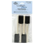 Crafter's Choice Count 1" Foam Brushes RFOMW-4PACK. Fixed Price $8.53.
