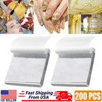 200 Imitation Silver Leaf Sheet Foil Paper For Diy Gilding Craft Art Decoretion. Fixed Price $11.08.