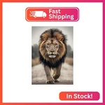 Bowetile 5D Diamond Art Lion Kits For Adults Beginners, Animals Painting. Fixed Price $11.46.