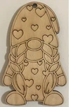 Ready To Paint Wood Ornament - #048 Gnome Free Shipping. Fixed Price $10.75.