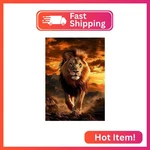 Qenspe Diamond Painting Kits For Adults,lion Full Drill Art Dots. Fixed Price $10.16.