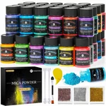 Changtikeji Mica Powder 36 Colors - 10G/BOTTLE Of Natural Pigment For .... Fixed Price $22.24.