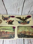 Set Of Large Meyercord Decorator Decals Vintage New Old Stock 1104-A-B, 1517A. Fixed Price $14.00.