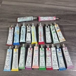 Lot Of Tri-chem And Artex Liquid Embroidery Paint Tubes Read. Fixed Price $30.00.