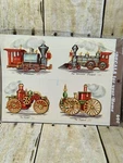 Vtg Steam Engines Of 1800S Trains Meyercord Decal Sheet X 536 B. Fixed Price $10.08.