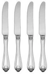Oneida Royal Shell Set Of 4 Flat Handle Dinner Knives. Fixed Price $19.99.
