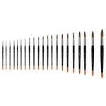 Raphael Series 8404 Red Kolinsky Sable Watercolour Brushes. Fixed Price $120.77.