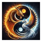Sjutouci Dragon And Phoenix Diamond Painting Kits For Adults, Multicolored. Fixed Price $8.99.