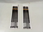 Utrecht Manglon Synthetic Brush - Filbert, Size 10, Long Handle, 12 Pieces. Fixed Price $103.24.