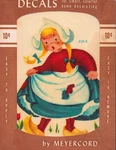 Vintage Meyercord Decal Dutch Girl 929-E Water Slide Home Decor. Fixed Price $12.49.