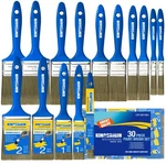 King Origin Versatile Paint Set 30 Pack Sizes Brushes (0.5" 1" .... Fixed Price $29.47.