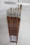 10X Raphael 8504 Precision Synthetic Paint Brush Round Fine Point Size 3/0-10. Fixed Price $69.99.