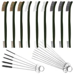 Finegood Wire Brush Set For Car Detailing - 9 Pcs Cleaning Kit With 3 Brass,. Fixed Price $18.81.