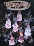 Tole Painting Pattern Packet: Snowman Ornaments By Elaine Thompson Works Of Art. Fixed Price $8.75.